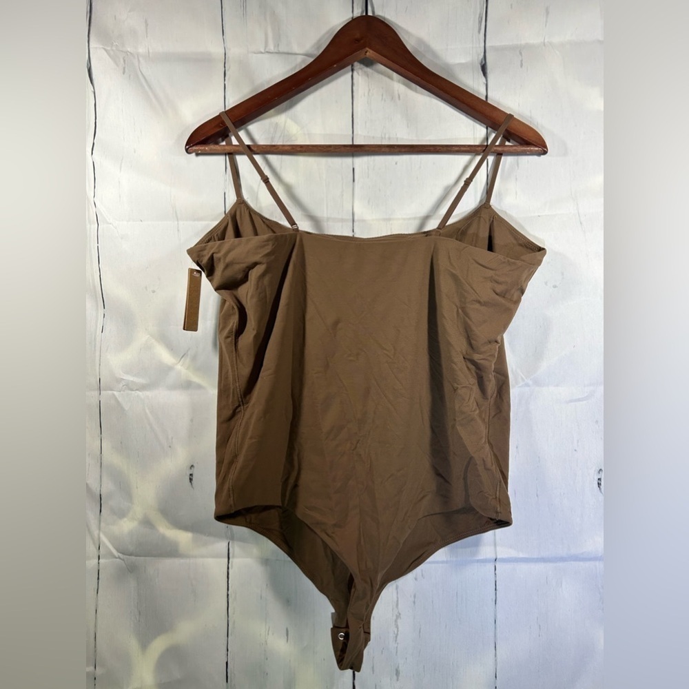 Skims Fits Everybody Cami Bodysuit Womens Strappy One Piece NWT Sz 3X - Picture 4 of 9